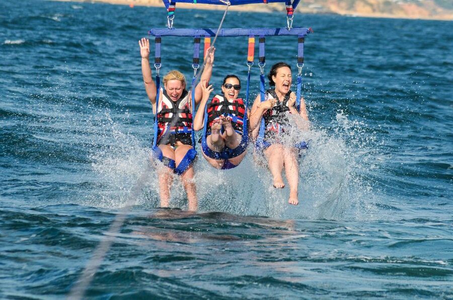 Albufeira: Single, Double or Triple Parasailing Tour - Up in the Sky: From Stern Lift-Off to 80 Meters