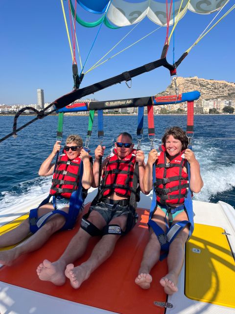 Alicante: Parasailing and Boat Ride - Marmarela Water Sports Centre: Check-In Without the Headache
