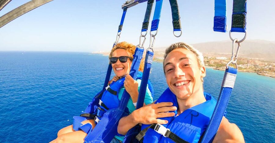 Amalfi Coast: Parasailing Flight Adventure - Safety briefing first: harnessing you like a pro