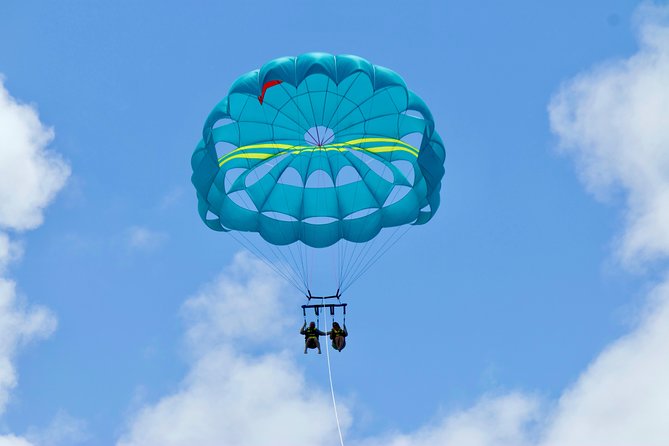 Aruba Parasailing with Unparalleled Views - What You Actually See Up There Over Palm Beach