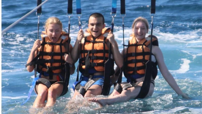 Barcelona: Parasailing with panoramic views over the sea - Finding the Hut at Brutal Barcelona Watersports (and Why Early Helps)