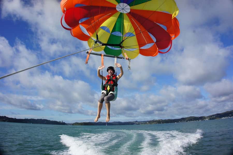 Bay of Islands: Parasail, Paihia and Russell - Camera, GoPro, and Getting Usable Footage
