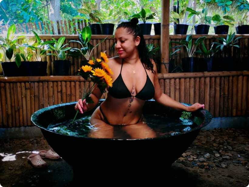 Boracay: Parasailing, Island Hopping, ATV Ride and Kawa Bath - River swimming at Nabouy: the rinse-off and refresh moment
