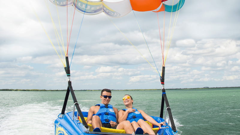 Cancún: Skyrider Parasailing Experience - Quick highlights from the Skyrider flight