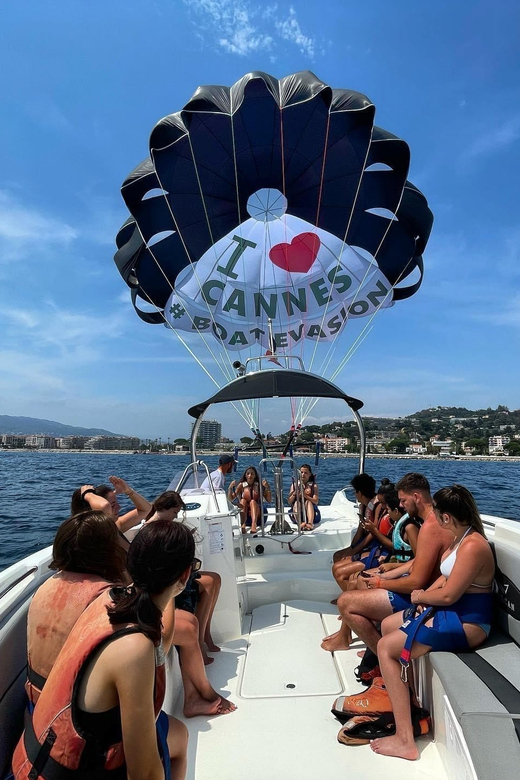 Cannes: Parasailing Experience for Couples, Family & Friends - Cannes parasailing from Boat Evasion: why this ride fits the French Riviera