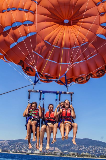 Cannes: Parasailing Experience for Couples, Family & Friends - The flight itself: what 10 minutes feels like from Cannes to Mandelieu