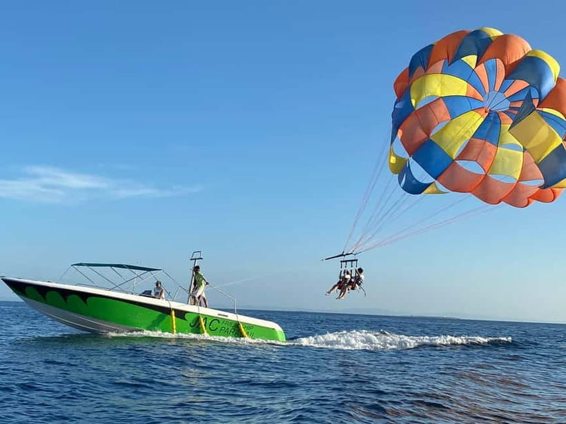 Cebu: Parasailing Ride Experience - The ride itself: Lift-off over Cebu’s turquoise water