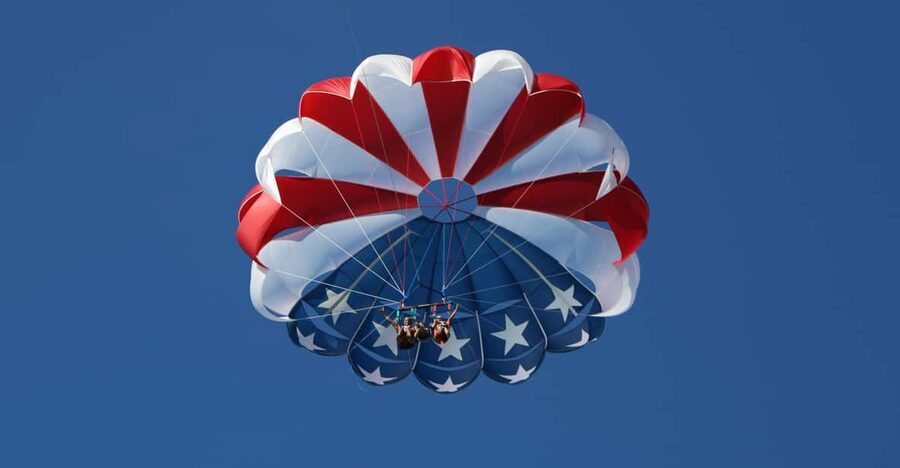 Clearwater Beach: Chute Em Up Parasailing Adventure - Soaring above the Gulf: what you will see on the ride