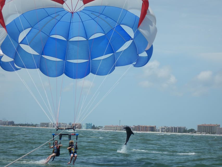 Clearwater Beach: Chute Em Up Parasailing Adventure - What the “one hour” really means for your schedule