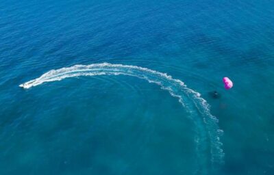 Corfu: Parasailing Experience for 2 in Sidari - Getting to Sidari Watersports HQ behind the Bolero Irish Bar