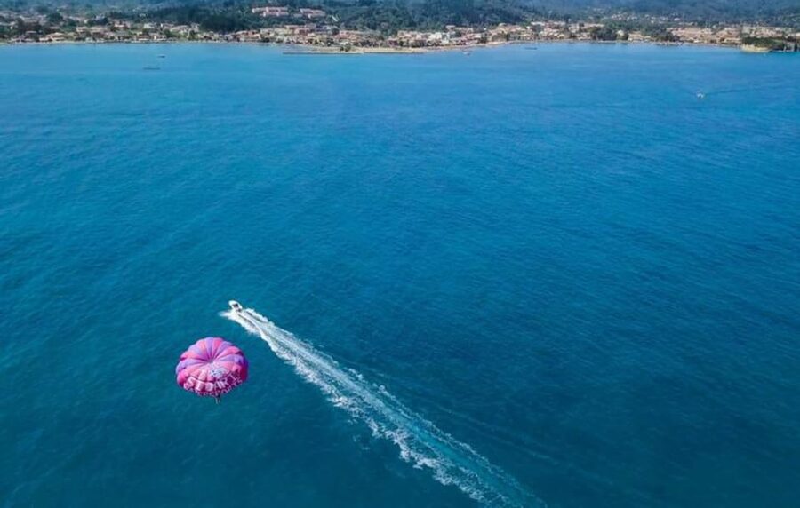 Corfu: Parasailing Experience for 2 in Sidari - The 3 km flight over Ionian water and the Canal d’Amour rocks