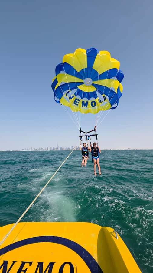 Dubai: Burj Al Arab Parasailing, Ice Cream, Pics, and Videos - Should You Book Nemo WaterSports Burj Al Arab Parasailing?