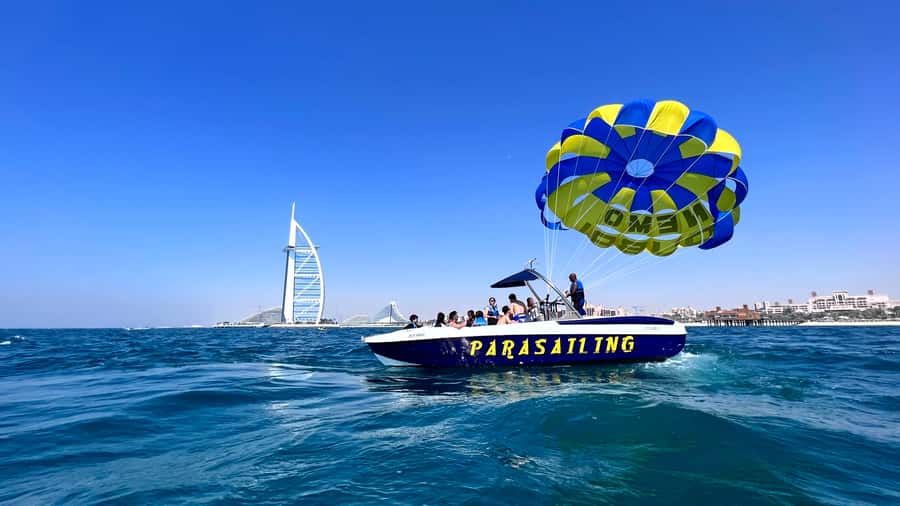 Dubai: Burj Al Arab Parasailing, Ice Cream, Pics, and Videos - Photos and Videos: How to Protect Your Phone and Get Keepsakes