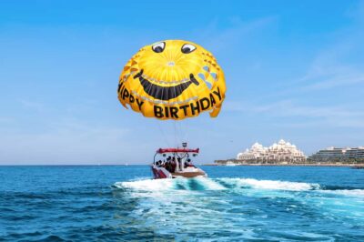 Dubai: Parasailing with Happy birthday Parachute JBR & Palm - Key things I’d bet money on