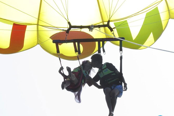 Fly Above Cancun Bay: Parasailing Experience - Price and cost reality: $75 plus the $20 dock fee
