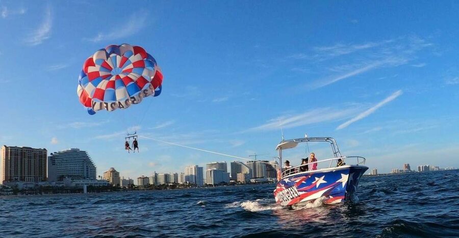 Fort Lauderdale: 90-Minute Parasailing Adventure - Getting wet: what to expect with splash moments