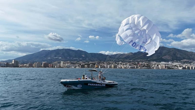 Fuengirola: Best luxury parasailing in Fuengirola - Why Fuengirola parasailing feels special at 250 meters