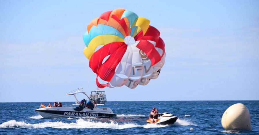Gran Canaria: 1 to 3 Person Parasail over Anfi Beach - Up Over Anfi Beach: What This 10-Minute Parasail Really Feels Like