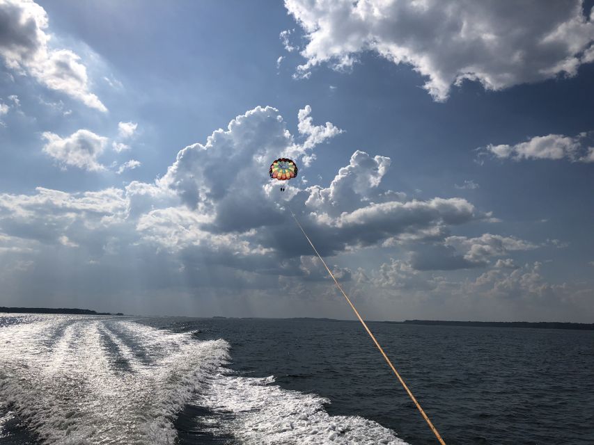 Hilton Head Island: High-Flying Parasail Experience - The Ocean Pro flight deck: how the ride starts and ends