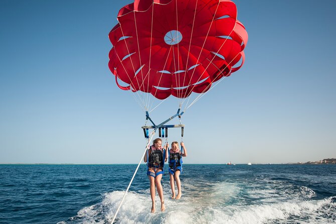 Hula Hula Island by Catamaran with Parasailing Fly - Hurghada - Snorkel Stop and Semi-Submarine: Seeing Coral Without Guesswork
