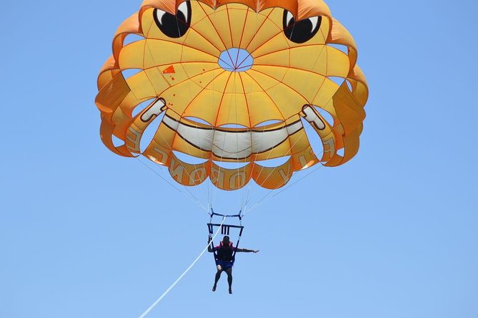 Hurghada: Parasailing Adventure with Hotel Pickup - What you’ll see 30–40 meters up over the Red Sea