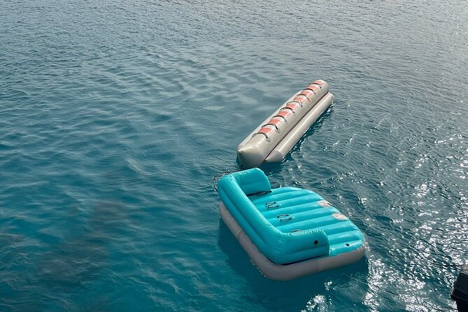 Hurghada Summer mix: Parasailing, and Banana Boat Fun - Banana boat and tube rides: fast fun, group energy, and getting wet