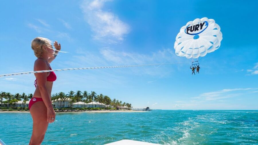Key West: Parasailing Above the Island Paradise - Where you’ll start: Opal Key Marina and that handy dockside setup