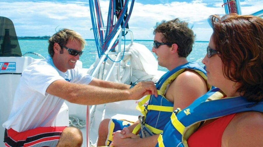 Key West: Parasailing Above the Island Paradise - Optional ocean dip: the splash moment you control