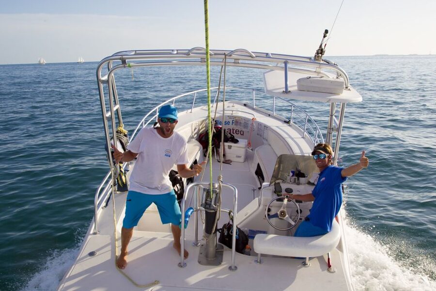 Key West Parasailing at Smathers Beach - The Water Dip: The Cooling-Off Moment People Remember