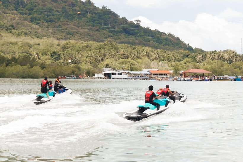 Langkawi: Jet Ski and Parasailing Tour - Entrance fee reality check: Pregnant Maiden Lake costs extra