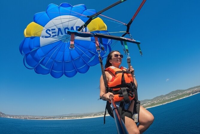 Los Cabos Parasailing Adventure Skybound over Cabo San Lucas Bay - Getting Started at Medano Beach: Briefing First, Then Sky Time