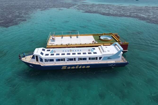 Magic Semi-Submarine 2 Hours Snorkeling & Parasailing - Mega Adrenaline-Hurghada - Parasailing at 50 meters: the overhead view and the thrill factor