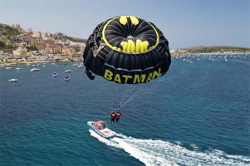Mellieha Bay: Parasailing - Mellieha Bay Parasailing: the simple reason it’s so fun