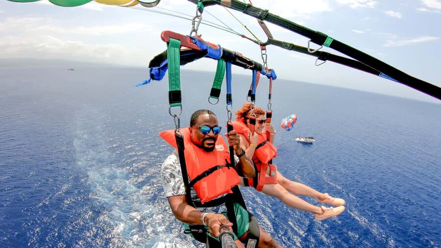 Montego Bay: Parasailing and Jet Ski Combo with Pickup - Pickup From Montego Bay: The Van Part That Actually Matters
