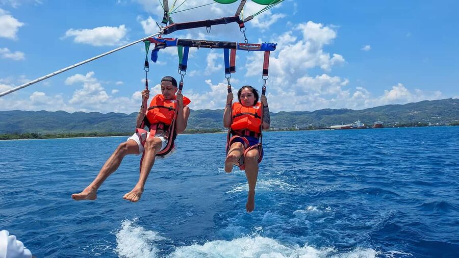 Montego Bay: Parasailing and Jet Ski Combo with Pickup - The St. James Parish Bike Tour Stop: A Nice Brake From the Water