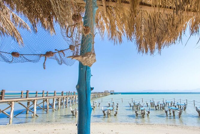 Orange Bay Island Snorkeling Trip with Parasailing - Hurghada - Post-lunch snorkeling gear and water activities for adrenaline
