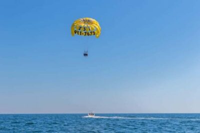 Orange Beach: Parasailing Experience - The Boat Ride Out: Watching the Jump the Smart Way