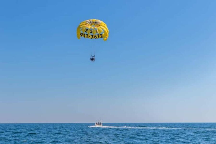 Orange Beach: Parasailing Experience - The Boat Ride Out: Watching the Jump the Smart Way