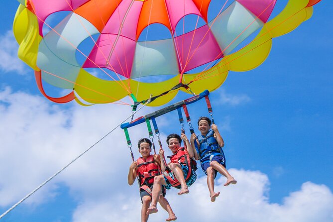 Parasailing Adventure Aruba - Flying time: how high you go and why the minutes feel longer