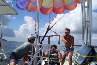Parasailing Adventure at the Hilton Head Island - Tandem or Triple Parasailing: Getting Set Up for Weight and Conditions