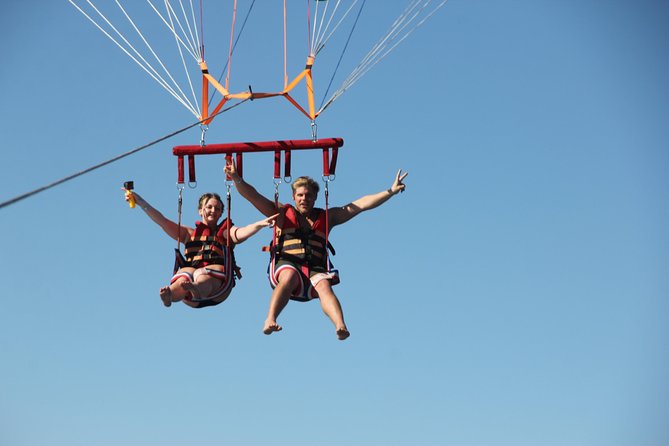 Parasailing Adventure Fly to Sky with Hotel Pickup - Hurghada - Up in the air at ~164 feet: How the flight usually feels