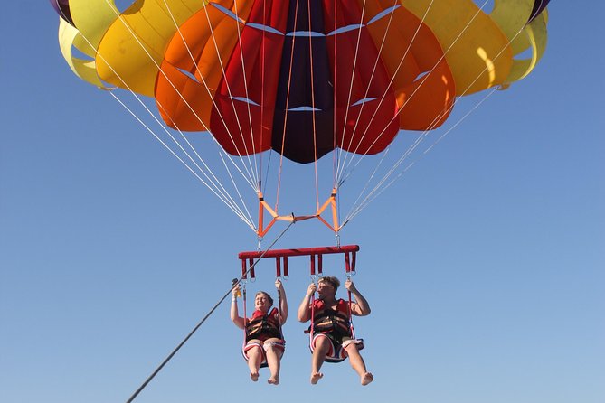 Parasailing Adventure Fly to Sky with Hotel Pickup - Hurghada - Safety and the crew: Professional help, fast pace