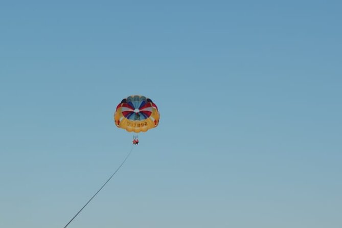 Parasailing Adventure on Jumeirah Beach with Sea Bird water Sports Dubai - The Boat Ride Out: Music, Photos, and the Build-Up
