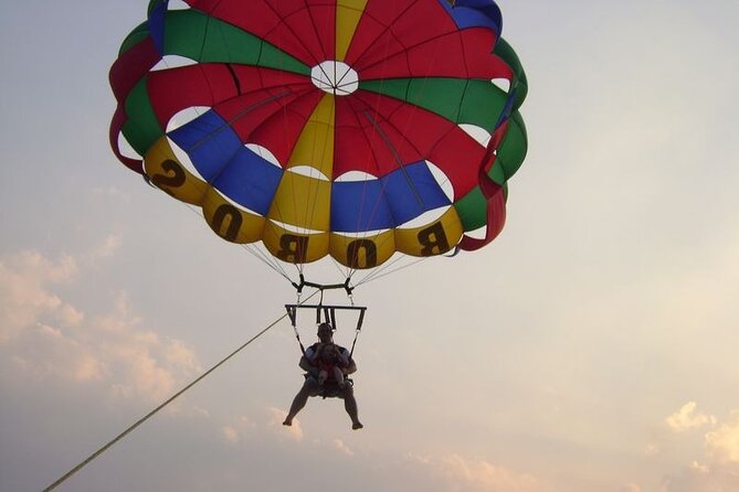 Parasailing Adventure On Marine Try Fly - Sharm El Sheikh - Naama Bay from 40–50 meters: the views you actually get