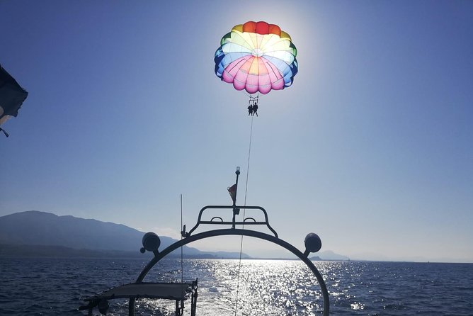 Parasailing desde el puerto de Denia - The catamaran cruise: what you’re doing for the first 1.5 hours