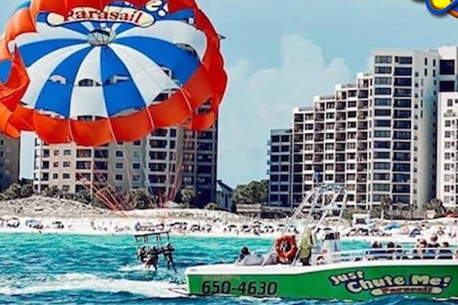 Parasailing Experience in Destin - First Flight Over Destin: What You Get for $69.55