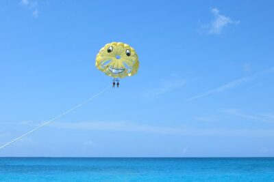 Parasailing Grand Turk - The Premium Parasail Boat Setup: Harness, Safety Check, Then Off