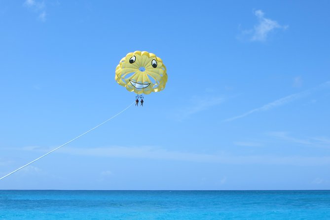 Parasailing Grand Turk - The Premium Parasail Boat Setup: Harness, Safety Check, Then Off