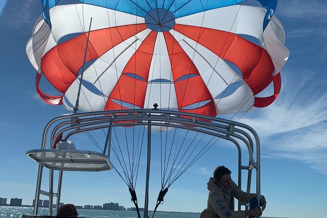 Parasailing in Clearwater Beach - Price and value: what you get for $104 per person