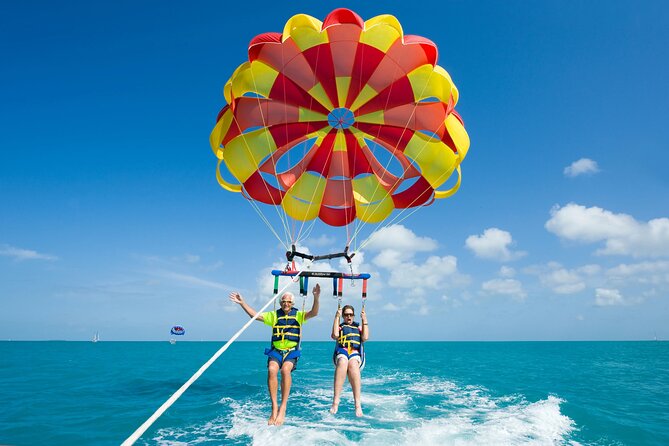 Parasailing in Punta Cana with Stunning Ocean Views - Getting there: meeting point at C. Marcio Maggiolo 1 and pickup reality